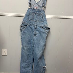 Vintage Old Navy Women's  Denim Overalls Size 16